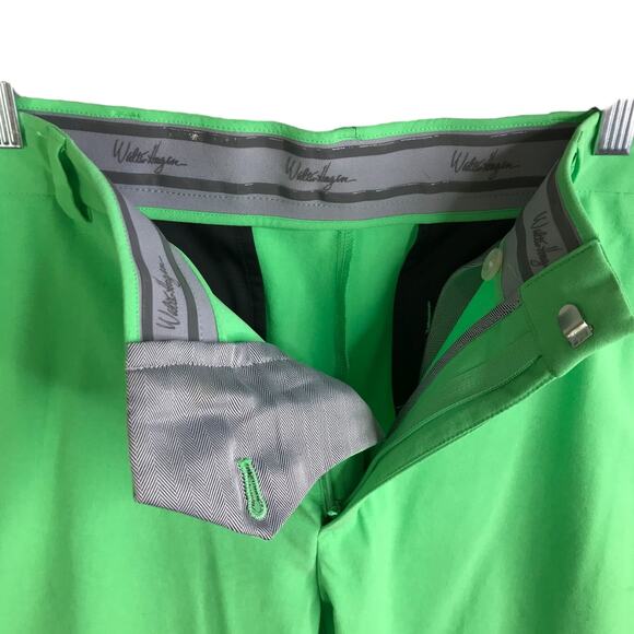 Walter Hagen Shorts Mens‎ Size 32 Bright Green Stretch Performance Casual - Picture 5 of 9